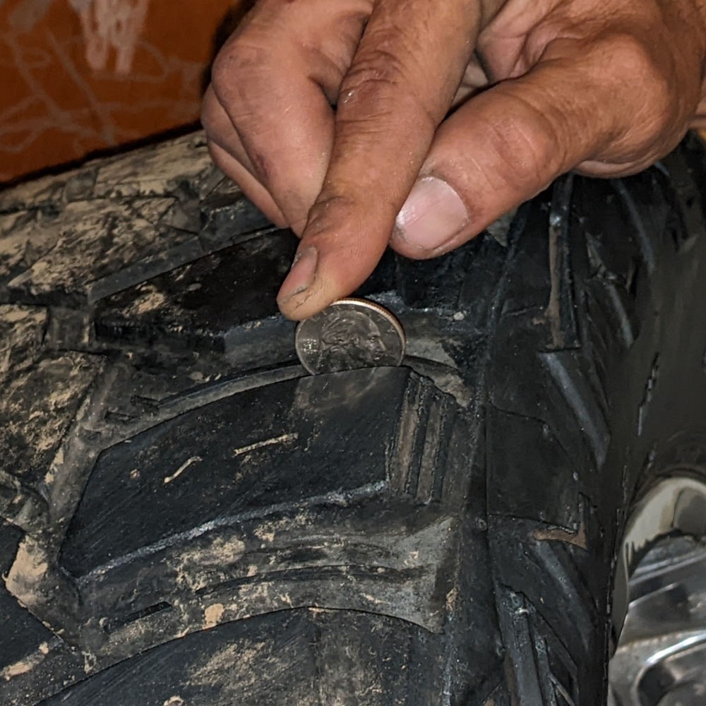 Tires Set Of Four Off Road And 6 Lug Universal Rims